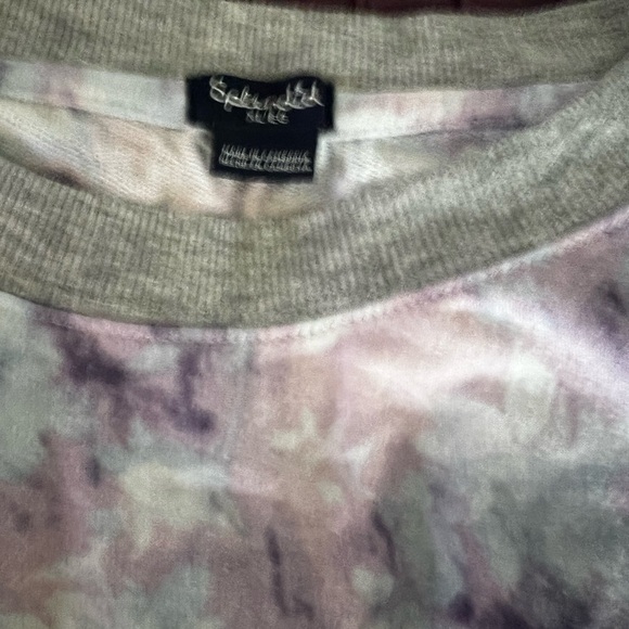 Splendid Purple and Gray Tie-Dye Pajama Set - Picture 8 of 8